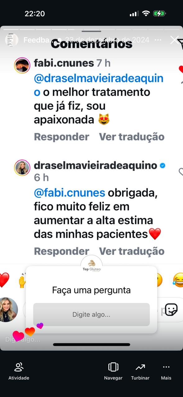 Depoimento paciente 1