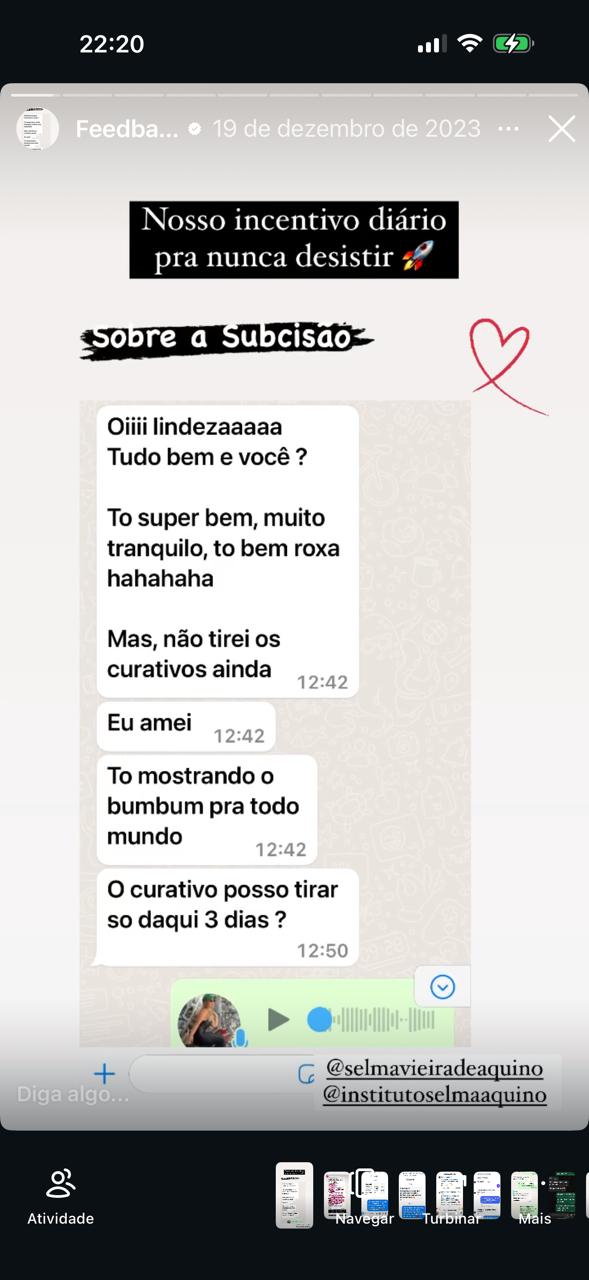 Depoimento paciente 2